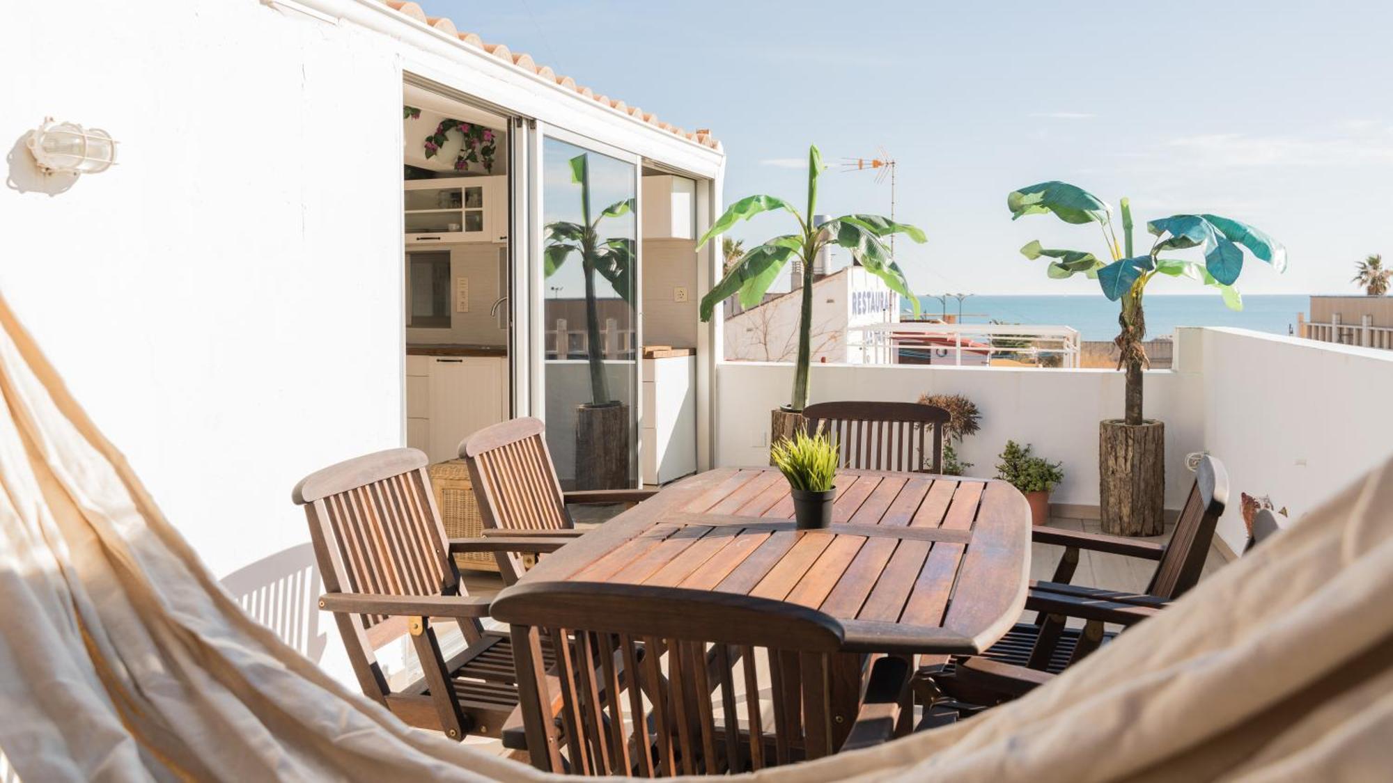 Banana Beach Patacona Rooms Alboraia Bagian luar foto